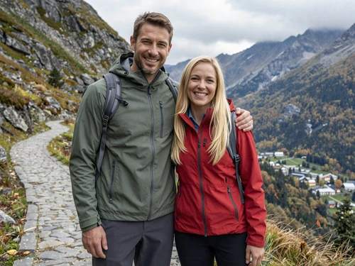 Robert and Katarina, an American-Swedish couple who met through European dating